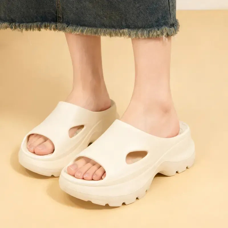 Women’s Chunky Platform Slide Sandals
