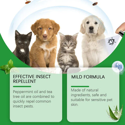 Flea &amp; Tick Spray for Dogs and Cats