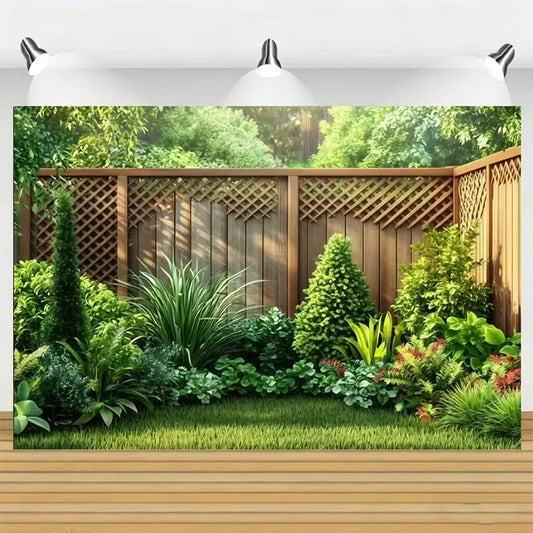 Garden Landscape Privacy Banner