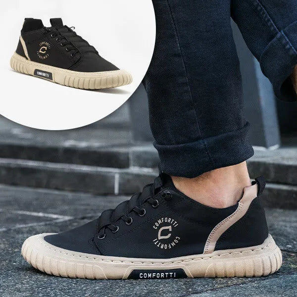 Men’s Lightweight Low-Top Lace-Up Sneakers