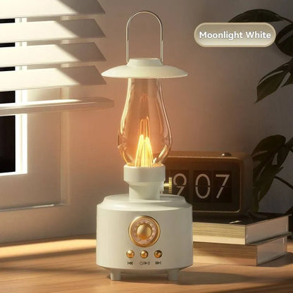 Retro Lantern Bluetooth Speaker with Ambient Light
