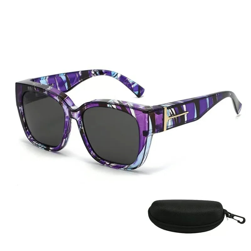 Square Frame Fashion Sunglasses