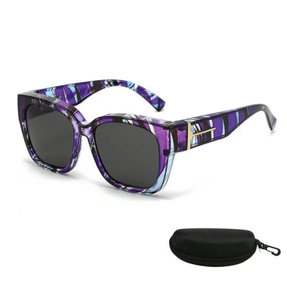 Square Frame Fashion Sunglasses