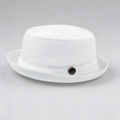 Unisex Mesh Pork Pie Hat