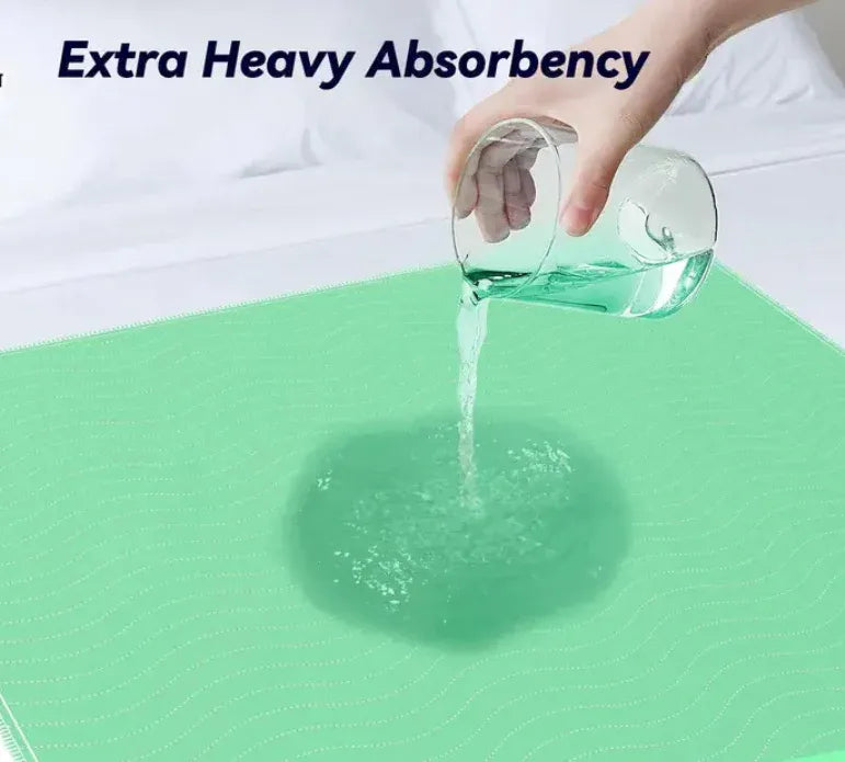 Reusable Heavy Absorbency Waterproof Bed Pad