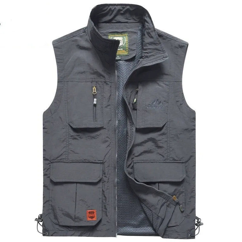 Men’s Outdoor Multi-Pocket Utility Vest