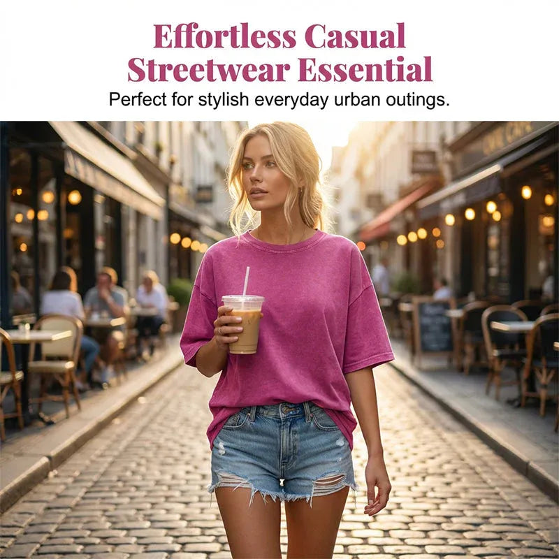 Women’s Vintage Wash Oversized T-Shirt