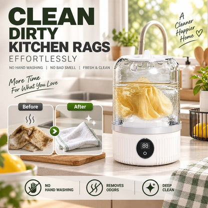 Mini Washing Machine with Digital Display