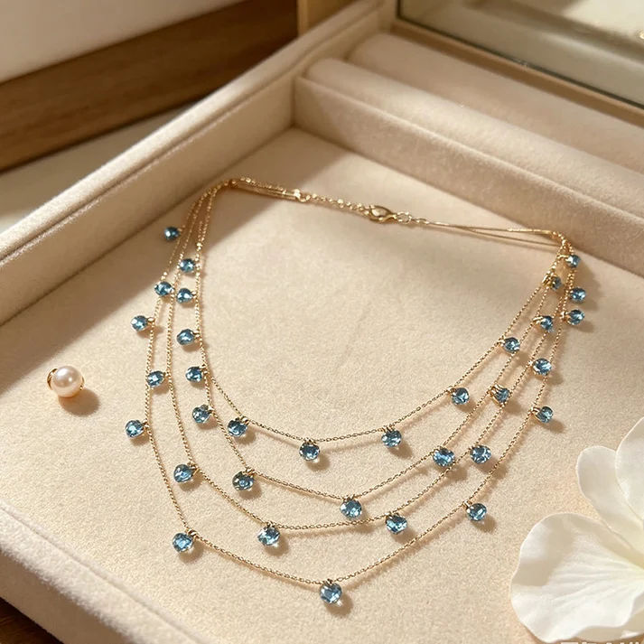 Women's Multi-Layer Beaded Necklace