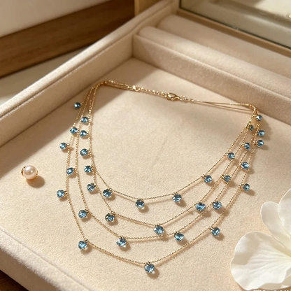 Women's Multi-Layer Beaded Necklace