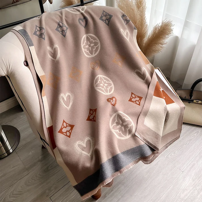 Women's Patterned Shawl