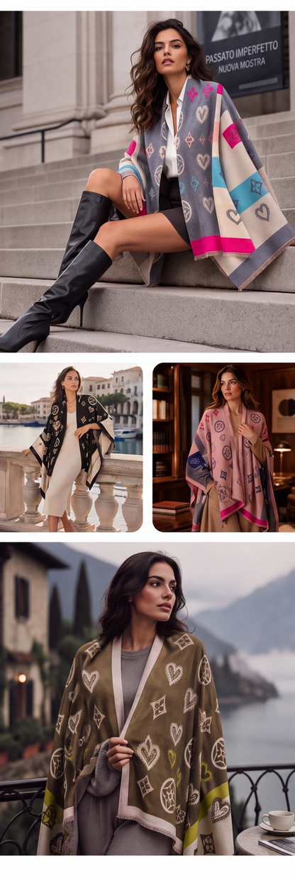 Women's Patterned Shawl