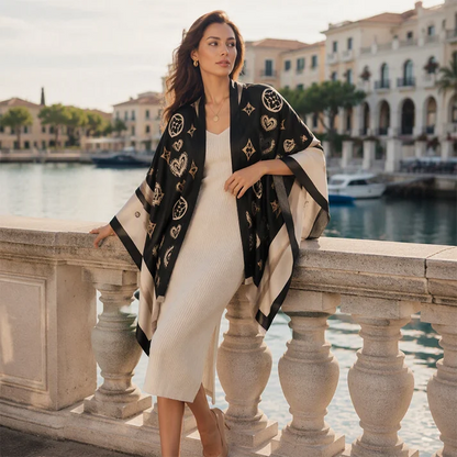 Women's Patterned Shawl