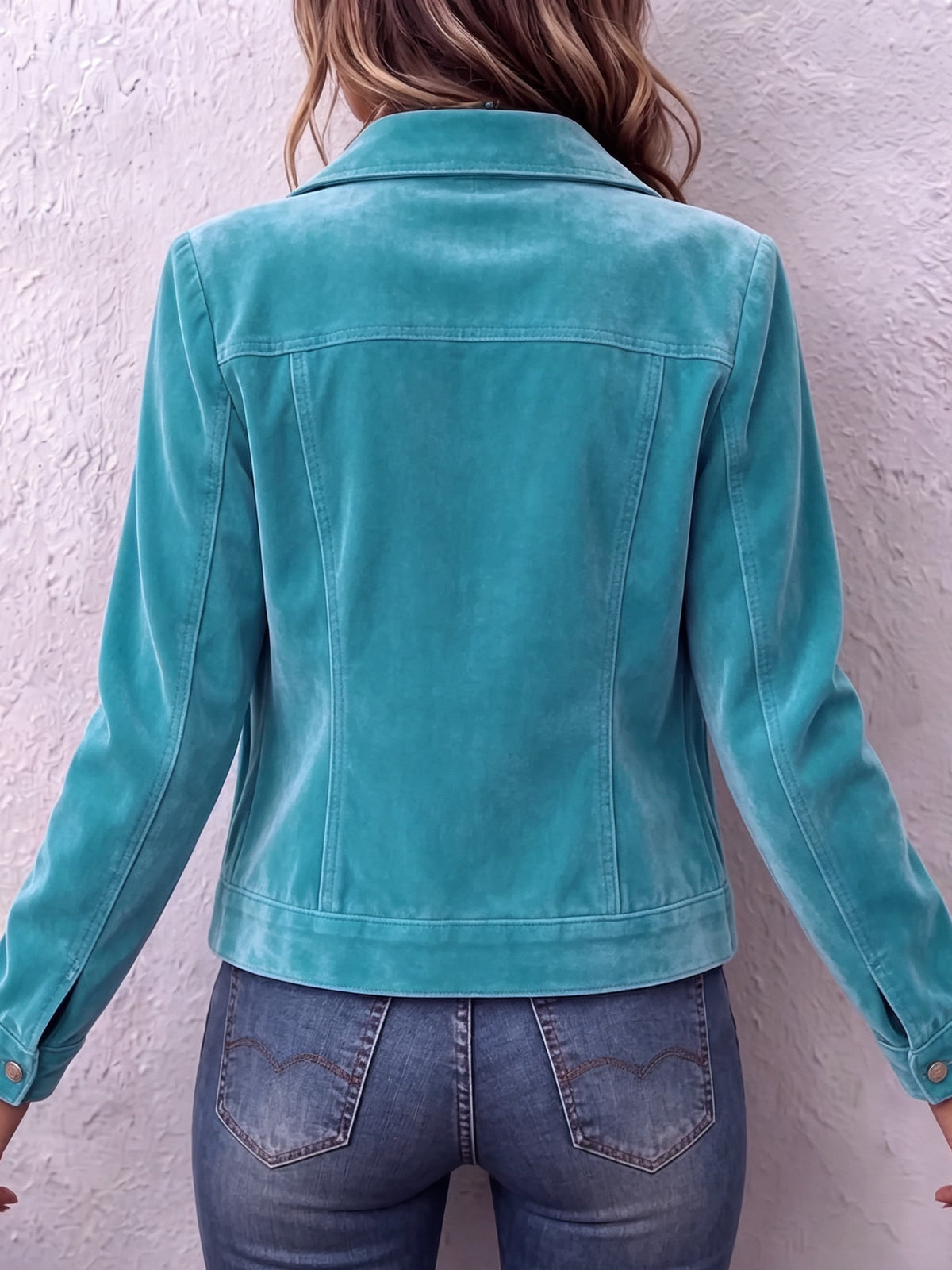 Women's Button-Front Utility Jacket
