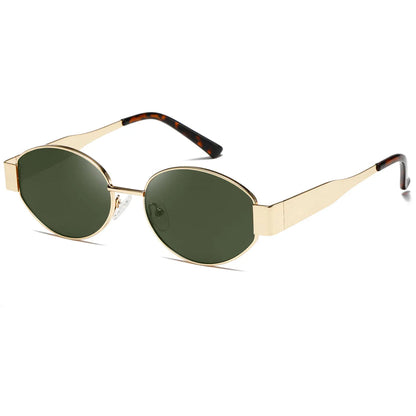 Oval Frame Sunglasses