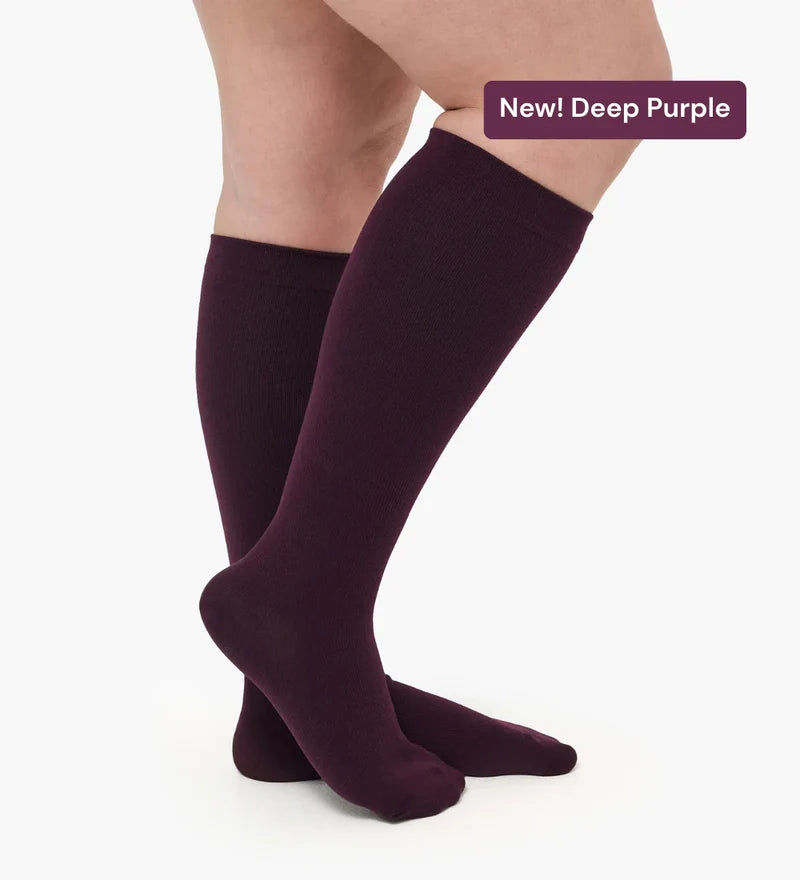 Wide Compression Socks for Pain Relief