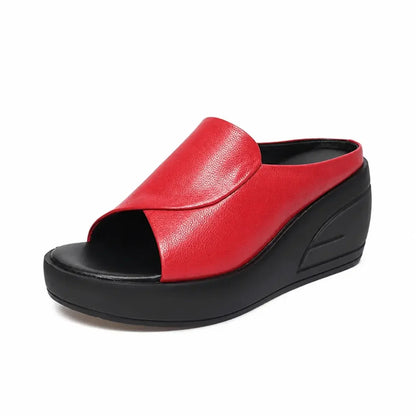 Women's Slip-On Wedge Sandals