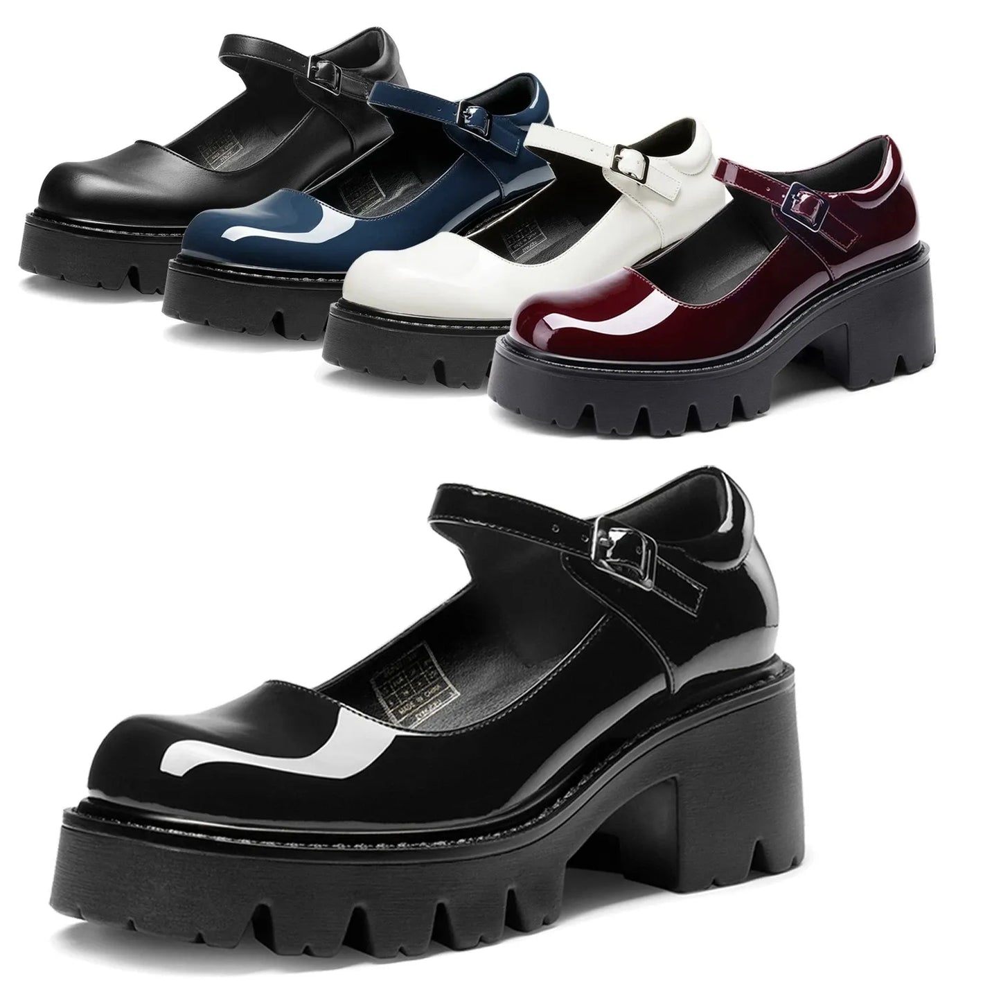 Women's Platform Mary Jane Shoes
