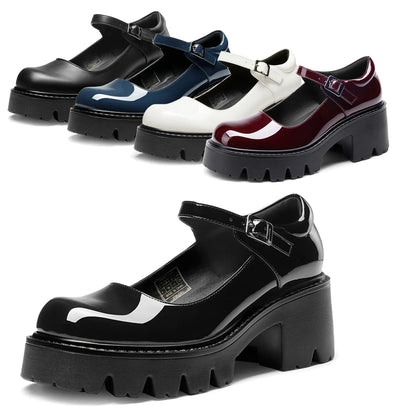 Women's Platform Mary Jane Shoes