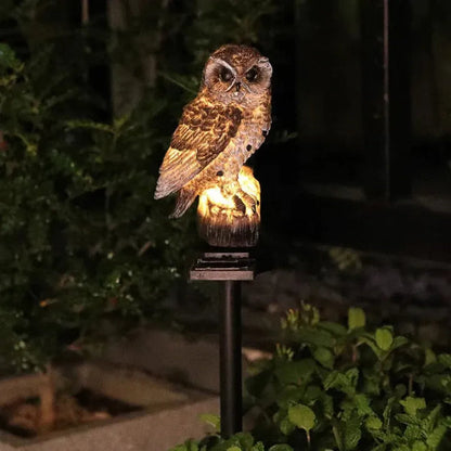 Owl Garden Stake Light