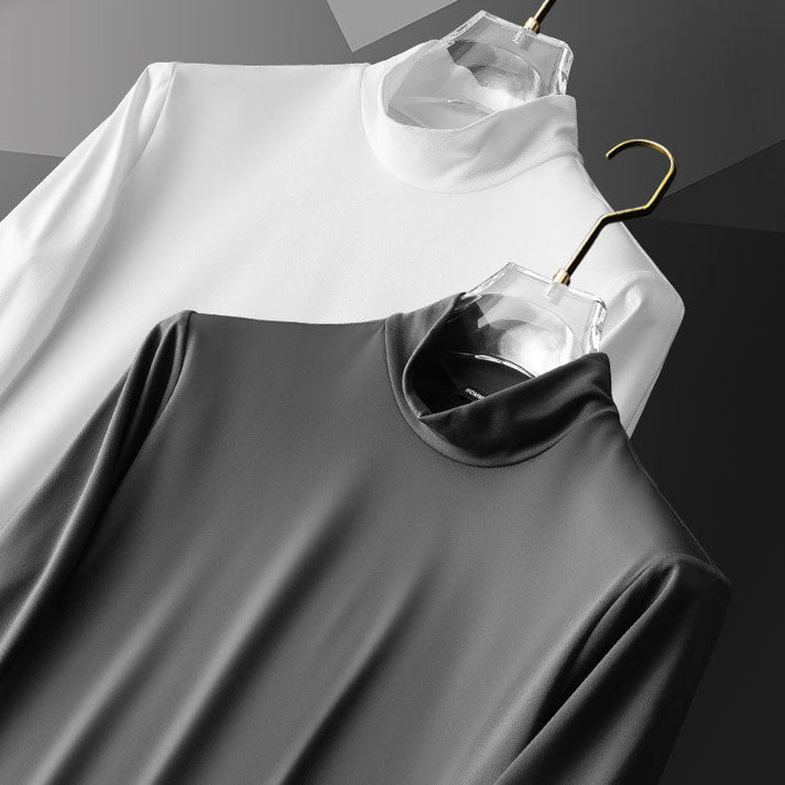 Men's High-Neck Casual Shirt