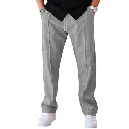Men's Straight-Leg Drawstring Waist Pants