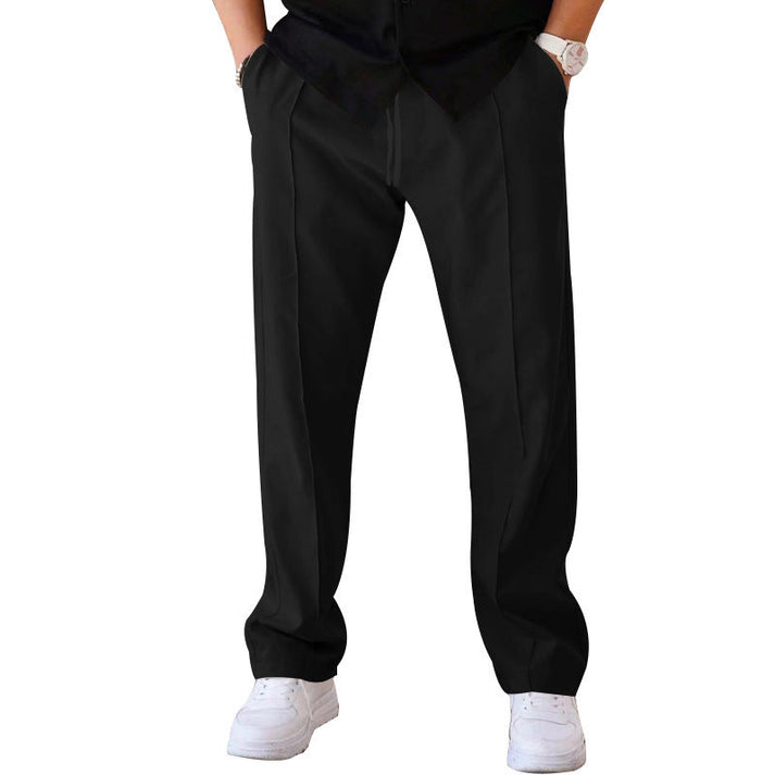 Men's Straight-Leg Drawstring Waist Pants