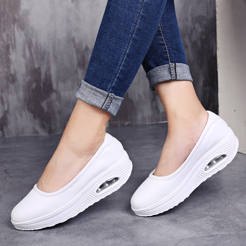 Comfort Air Cushion Slip-On Work Shoes