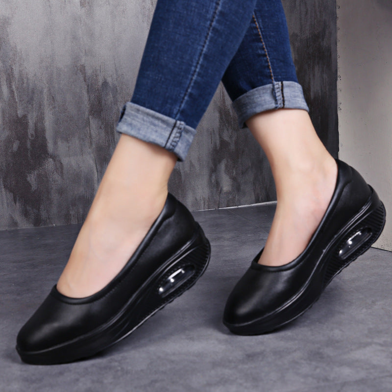 Comfort Air Cushion Slip-On Work Shoes