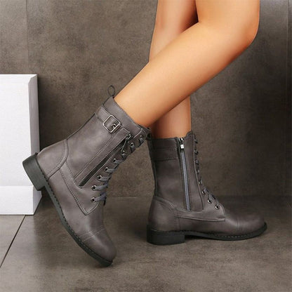 Women's Lace-Up Ankle Boots