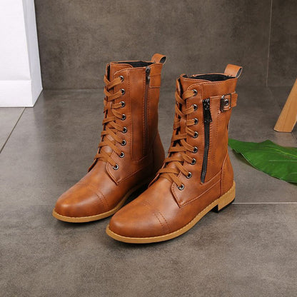 Women's Lace-Up Ankle Boots