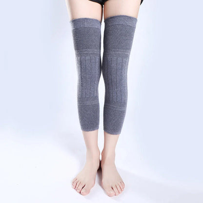 Ribbed Knit Knee Warmers