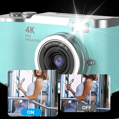 4K Flip Screen Digital Camera