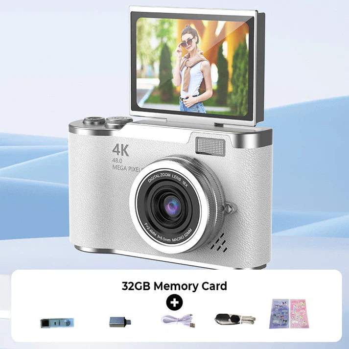 4K Flip Screen Digital Camera