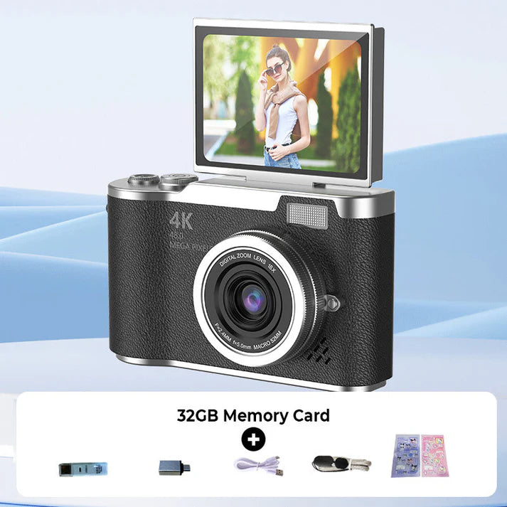 4K Flip Screen Digital Camera