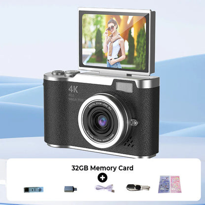 4K Flip Screen Digital Camera