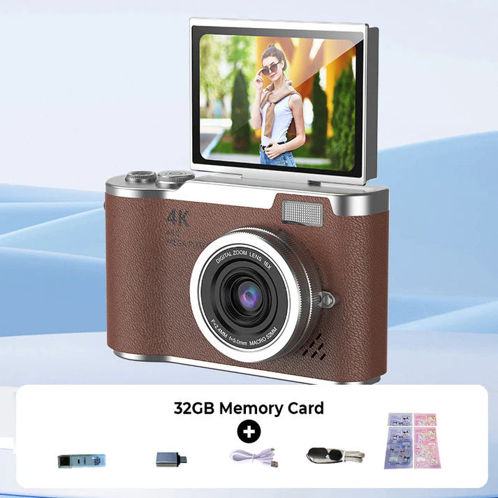 4K Flip Screen Digital Camera