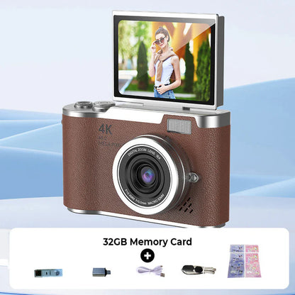 4K Flip Screen Digital Camera