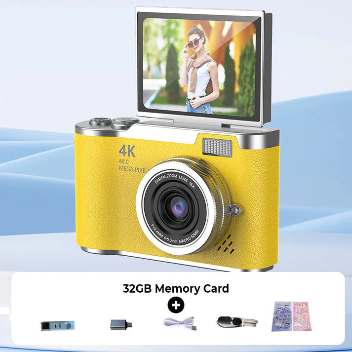 4K Flip Screen Digital Camera