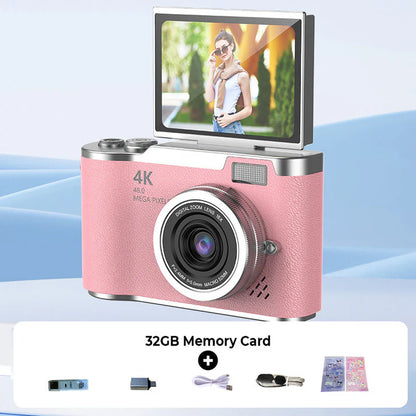 4K Flip Screen Digital Camera