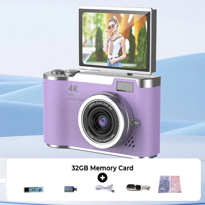 4K Flip Screen Digital Camera