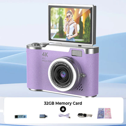 4K Flip Screen Digital Camera