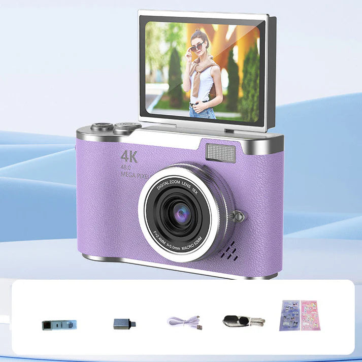 4K Flip Screen Digital Camera