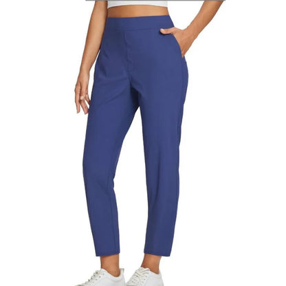 Women's High-Waisted Stretch Ankle Pants