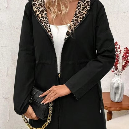 Women's Reversible Hooded Zip Jacket