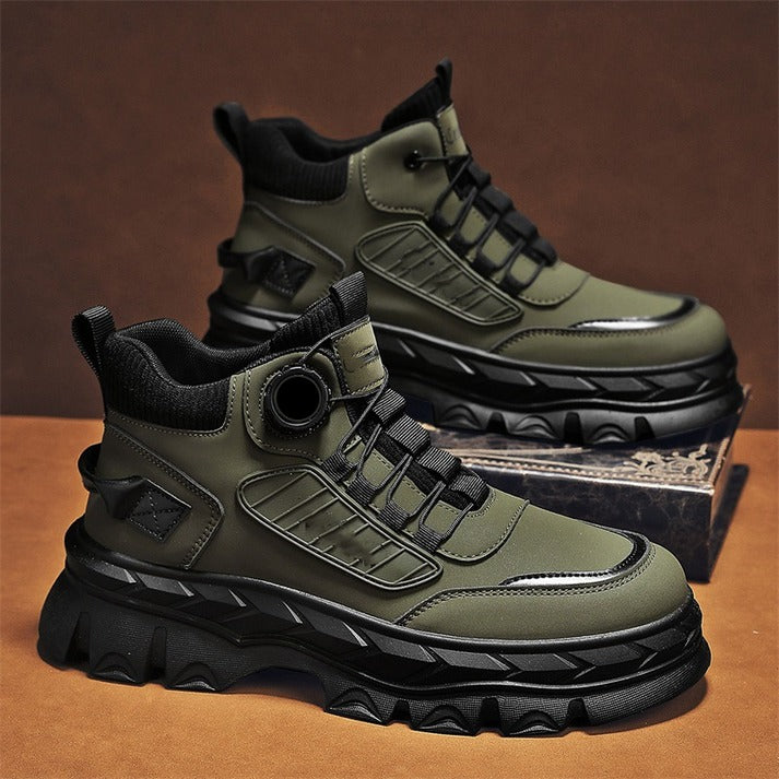 Men's Lace-Up Ankle Boots