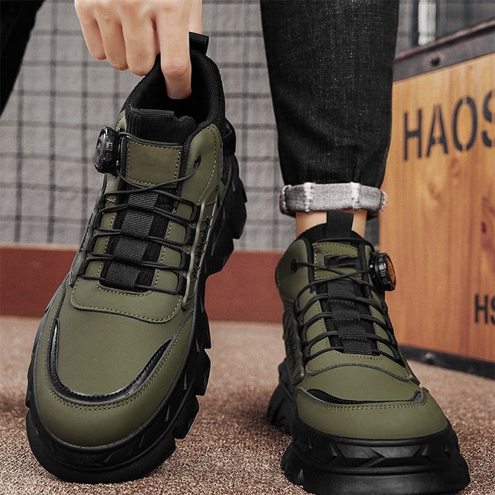 Men's Lace-Up Ankle Boots