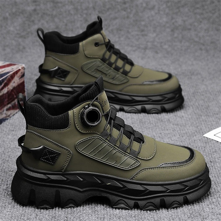 Men's Lace-Up Ankle Boots