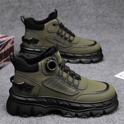 Men's Lace-Up Ankle Boots