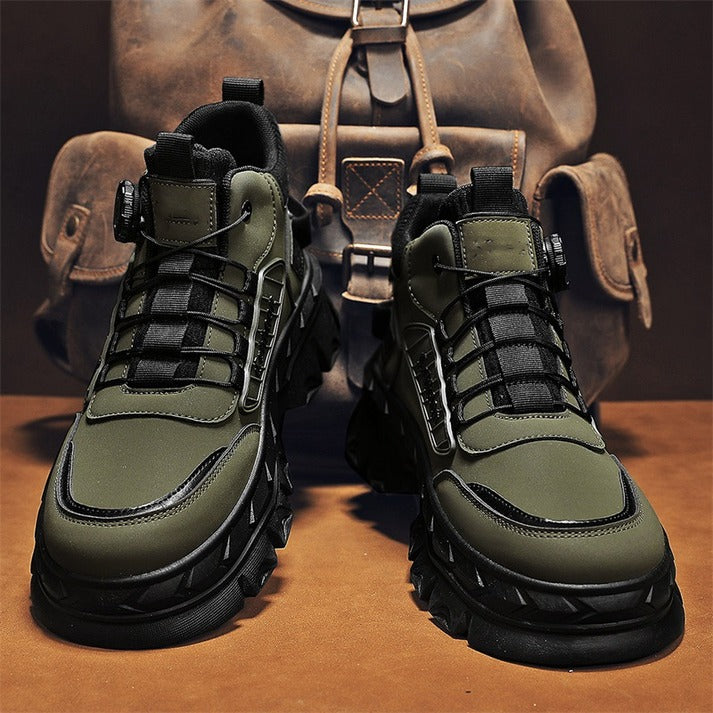 Men's Lace-Up Ankle Boots